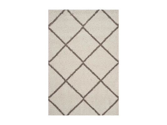 Tapis Japandi Ivoire Beige Épuré - Myla