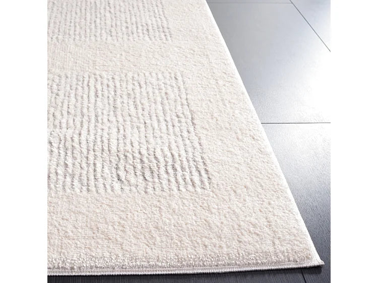Tapis Japandi Ivoire Et Gris - Breanna