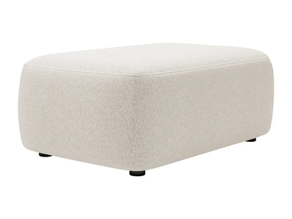 Pouf Tactile Japandi Tissu Beige - Daviso