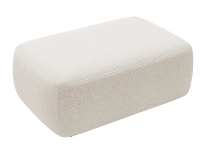 Pouf Tactile Japandi Tissu Beige - Daviso