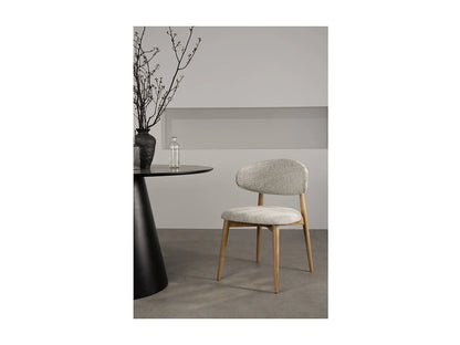 Chaise Japandi Skandi Bois Massif Gris - Skandi