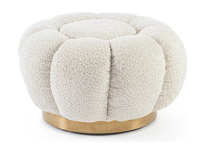 Pouf Naturel Japandi Effet Boucle - Florel
