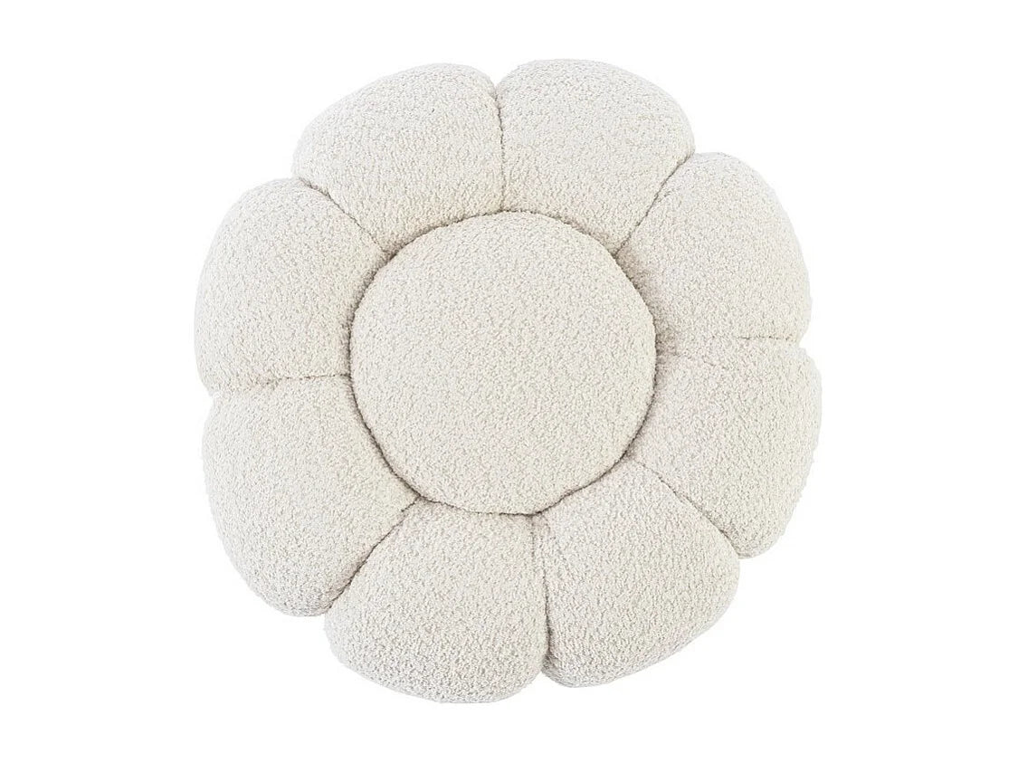 Pouf Naturel Japandi Effet Boucle - Florel