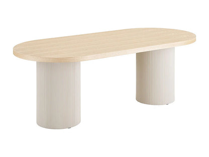 Table Solva Japandi Couleur Sable Naturel - Solva