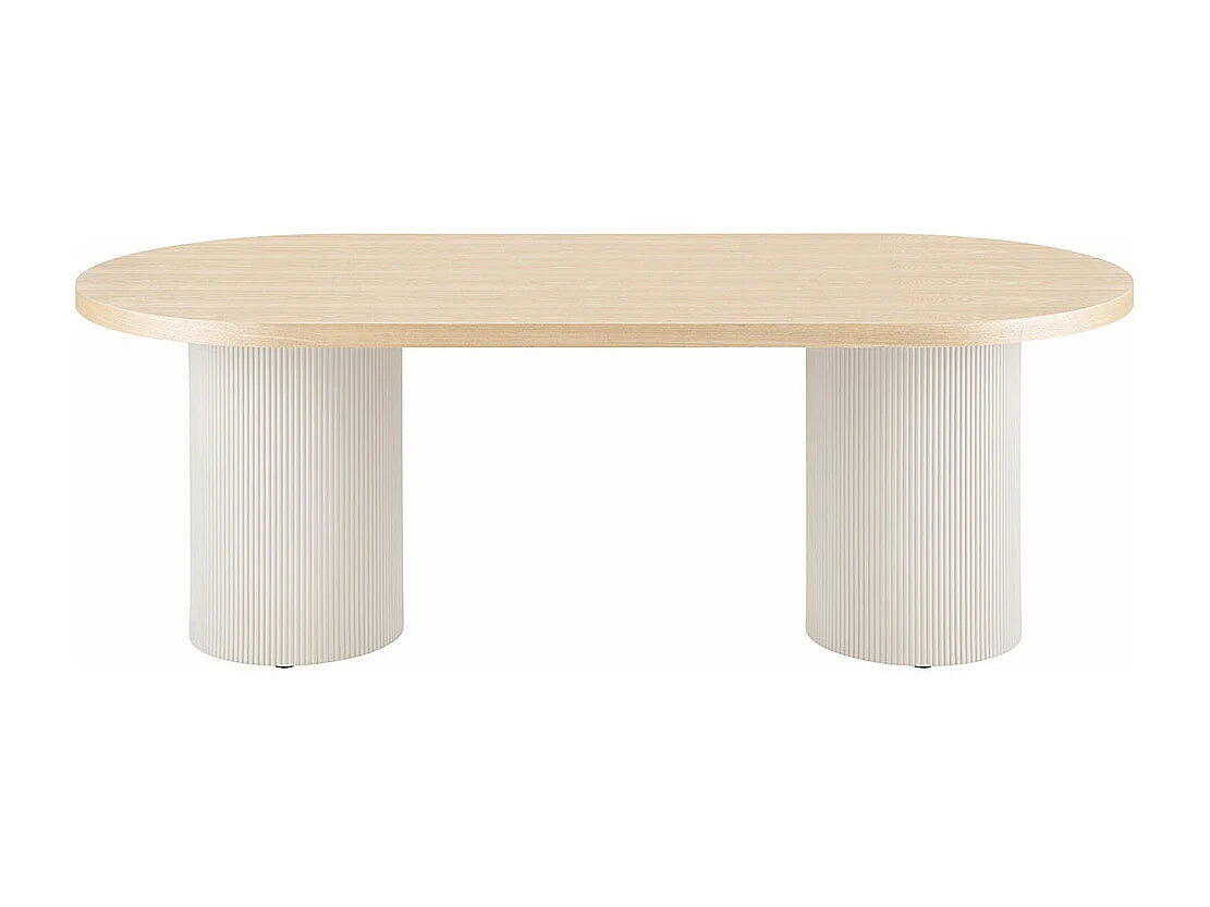 Table Solva Japandi Couleur Sable Naturel - Solva