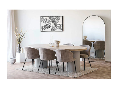 Table Solva Japandi Couleur Sable Naturel - Solva