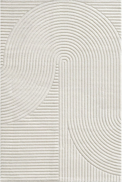 Tapis Japandi Bohème Crème – Everest