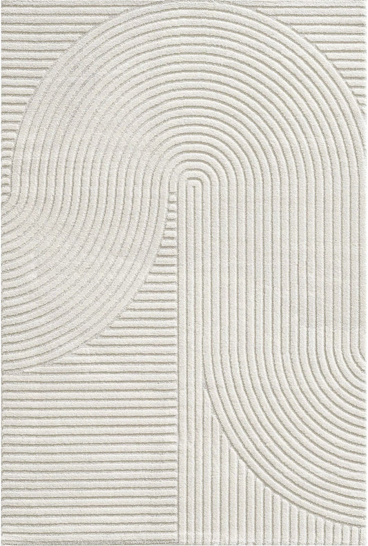 Tapis Japandi Bohème Crème – Everest