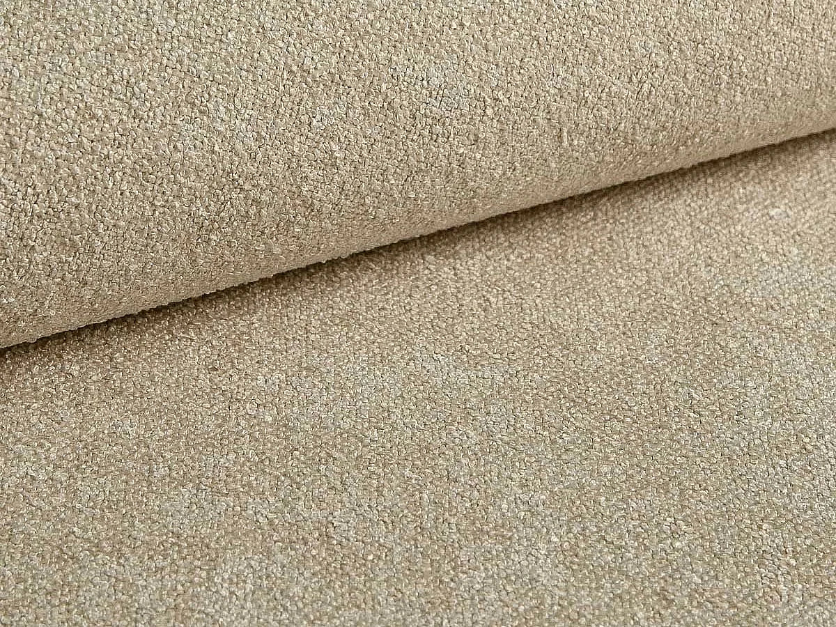 Canapé Japandi d'Angle Tissu Beige - Fridora