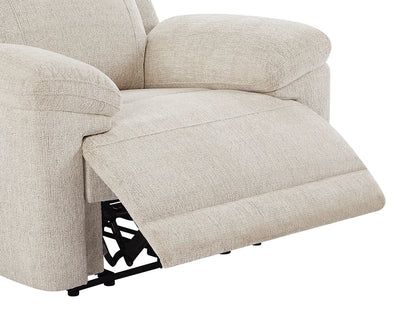 Fauteuil Japandi Relax Électrique Chiné Beige - Keluno