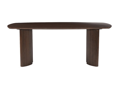 Table Acacia Japandi Naturel Foncé - Tamenia