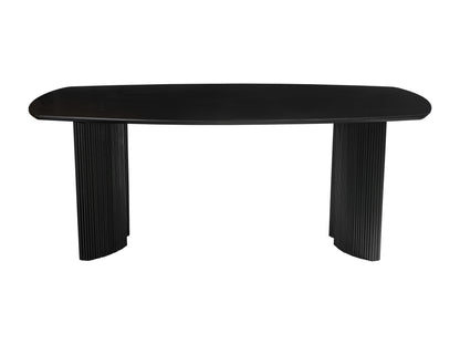 Table Manguier Japandi Noir Maison Cephy - Tamenia