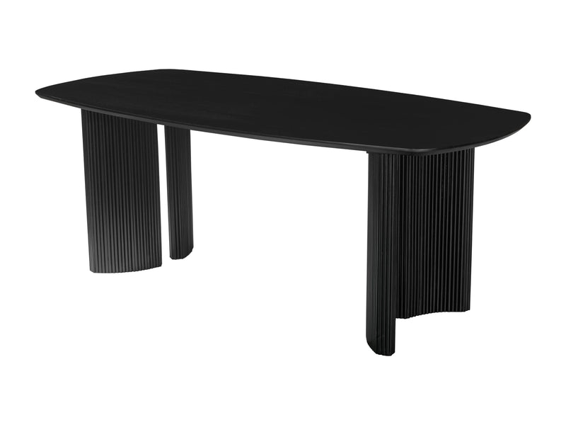 Table Manguier Japandi Noir Maison Cephy - Tamenia