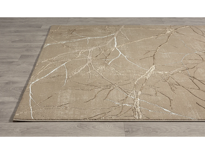 Tapis Japandi Brillant Nature Beige - Mila