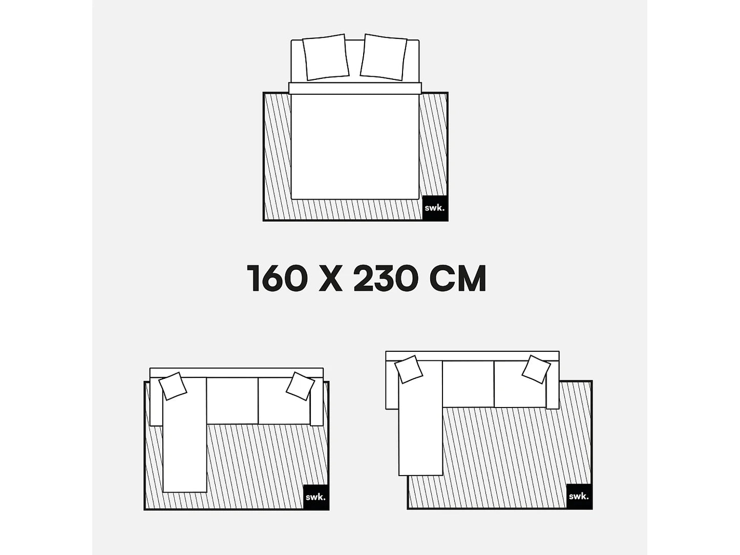 Tapis Japandi Shaggy Relief Crème - Amy