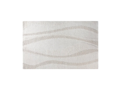 Tapis Japandi Relief Laine Tufté - Sirelia