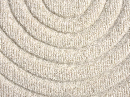Tapis Japandi Motif Abstrait Laine - Lisandra