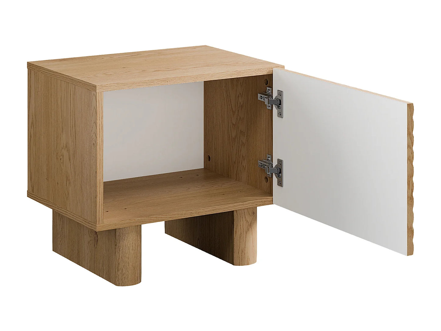Duo Tables Chevet Japandi Naturel - Ludima