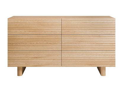 Commode Japandi Mdf Coloris Naturel - Ludima