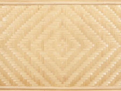 Étagère Rotin Japandi Bambou Naturel - Zaryno