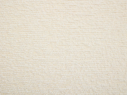Fauteuil Japandi Coquillage Chenille Beige - Delipo