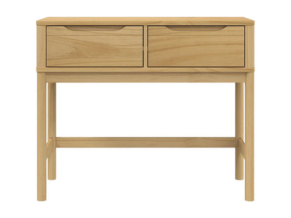 Table Console Japandi Pin Massif - Pin