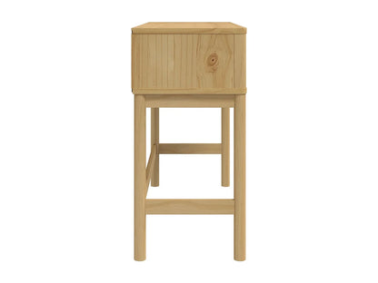 Table Console Japandi Pin Massif - Pin