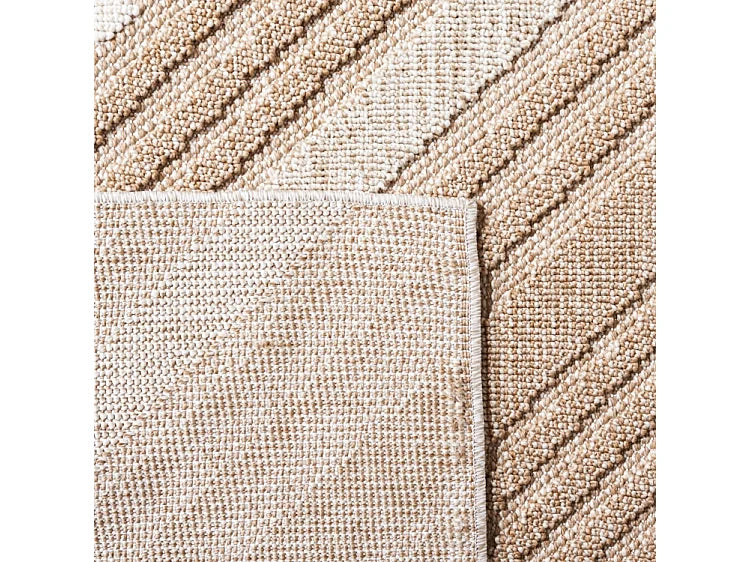 Tapis Japandi Carré Beige Clair - Pax