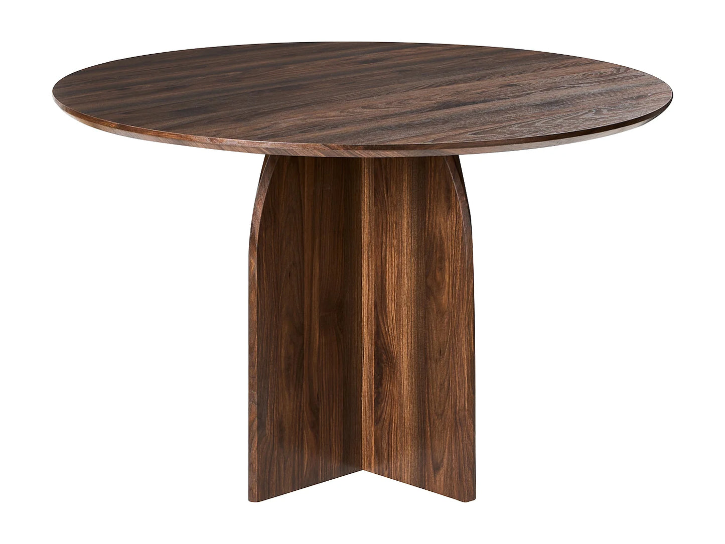 Table Repas Japandi Marron Foncé 120cm - Yarra