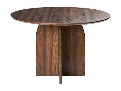 Table Repas Japandi Marron Foncé 120cm - Yarra