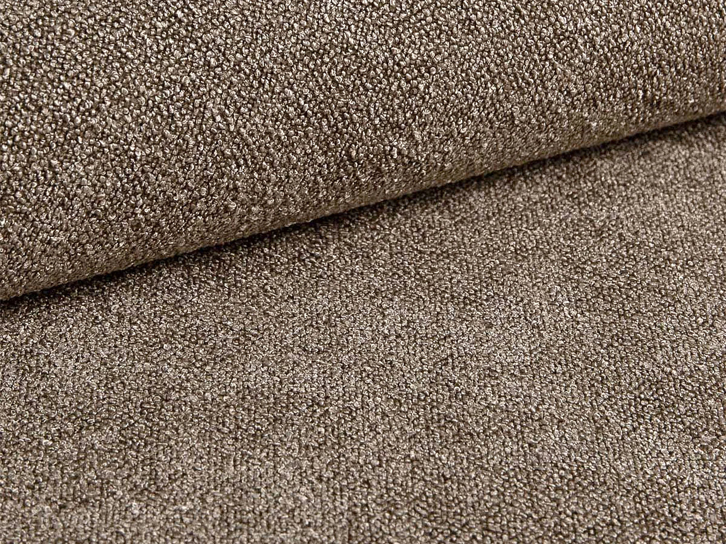 Canapé Japandi d'Angle Convertible Taupe - Fridora