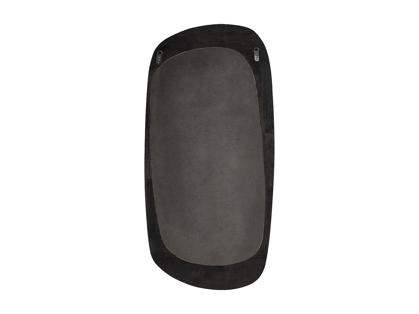 Miroir Rectangulaire Japandi Teinte Marron - Trizay