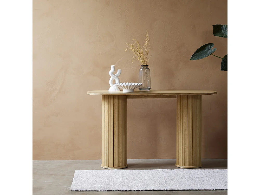 Console Alba Japandi Bois Naturel - Alba