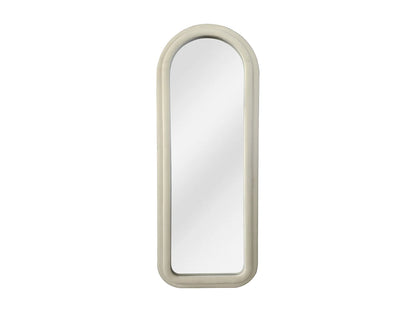 Miroir Arche Japandi Velours Crème - Risali