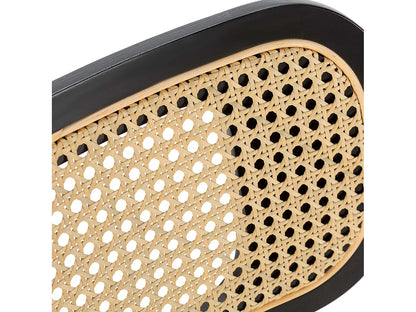 Pack 2 Chaises Japandi Mouton Et Rotin - Boira