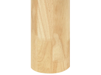 Table Ronde Japandi Bois Clair 120cm - Orin