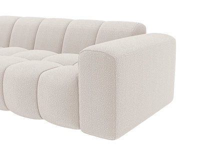 Canapé Japandi Bubble d'Angle Beige - Caleso