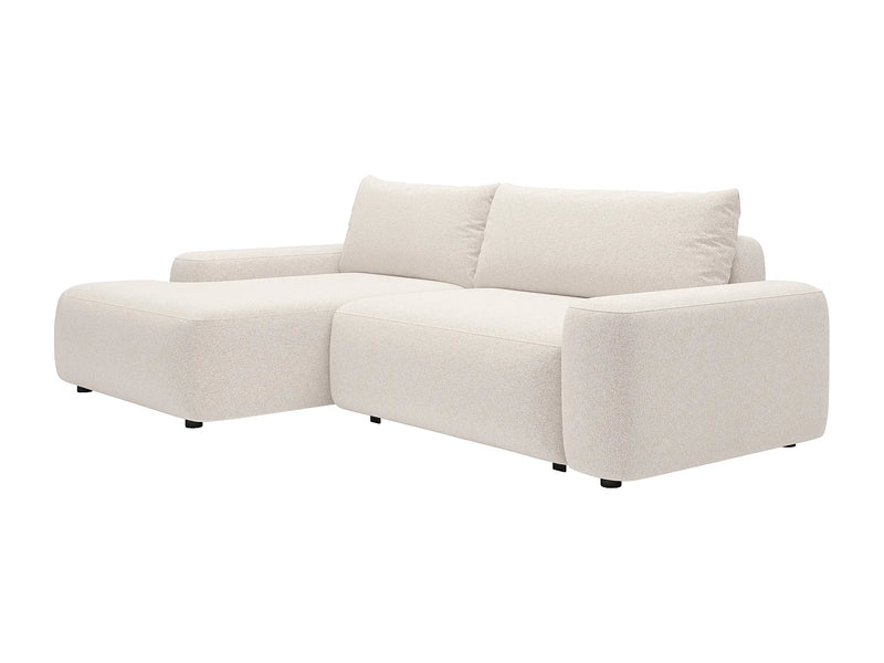 Canapé Japandi d'Angle Modern Convertible Texturé - Daviso