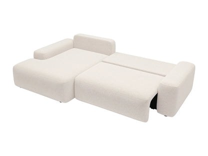 Canapé Japandi d'Angle Modern Convertible Texturé - Daviso