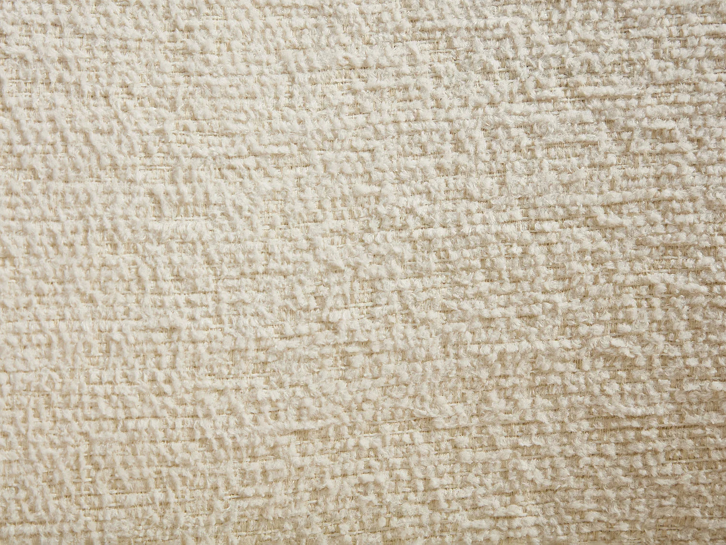 Fauteuil Japandi Pivotant Chenille Beige - Fedote