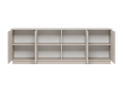 Buffet Quatre Portes Japandi Beige - Mezulia