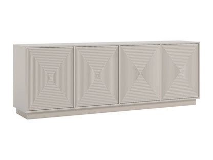 Buffet Quatre Portes Japandi Beige - Mezulia