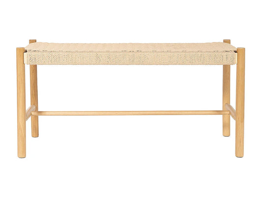 Banc Corde Japandi Bois Clair - Victor