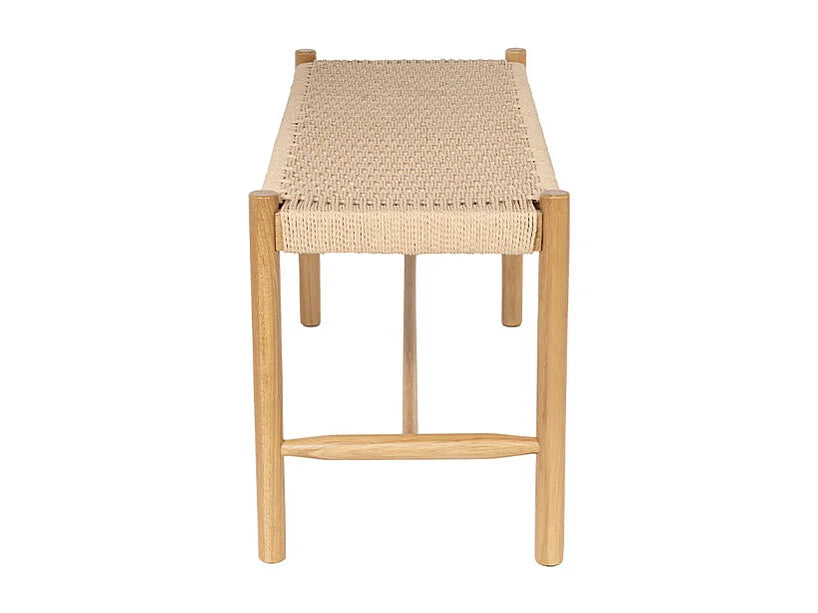 Banc Corde Japandi Bois Clair - Victor