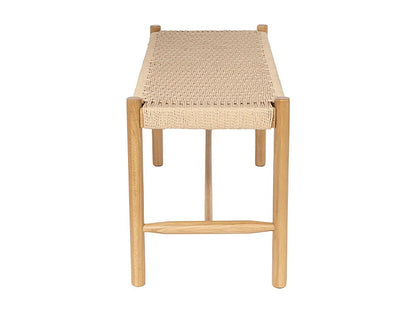 Banc Corde Japandi Bois Clair - Victor