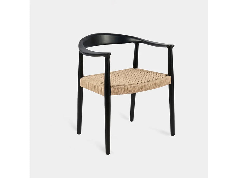 Chaise Japandi Salle À Manger Massif Chêne - Comedor