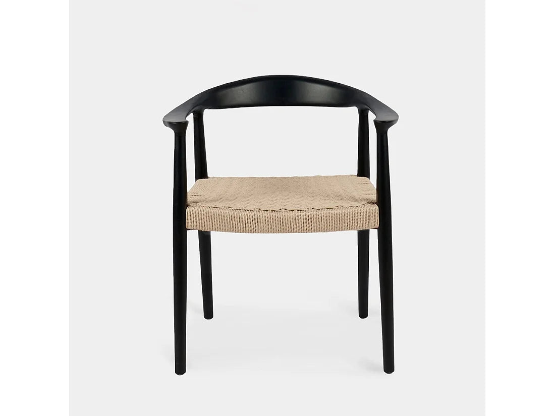 Chaise Japandi Salle À Manger Massif Chêne - Comedor