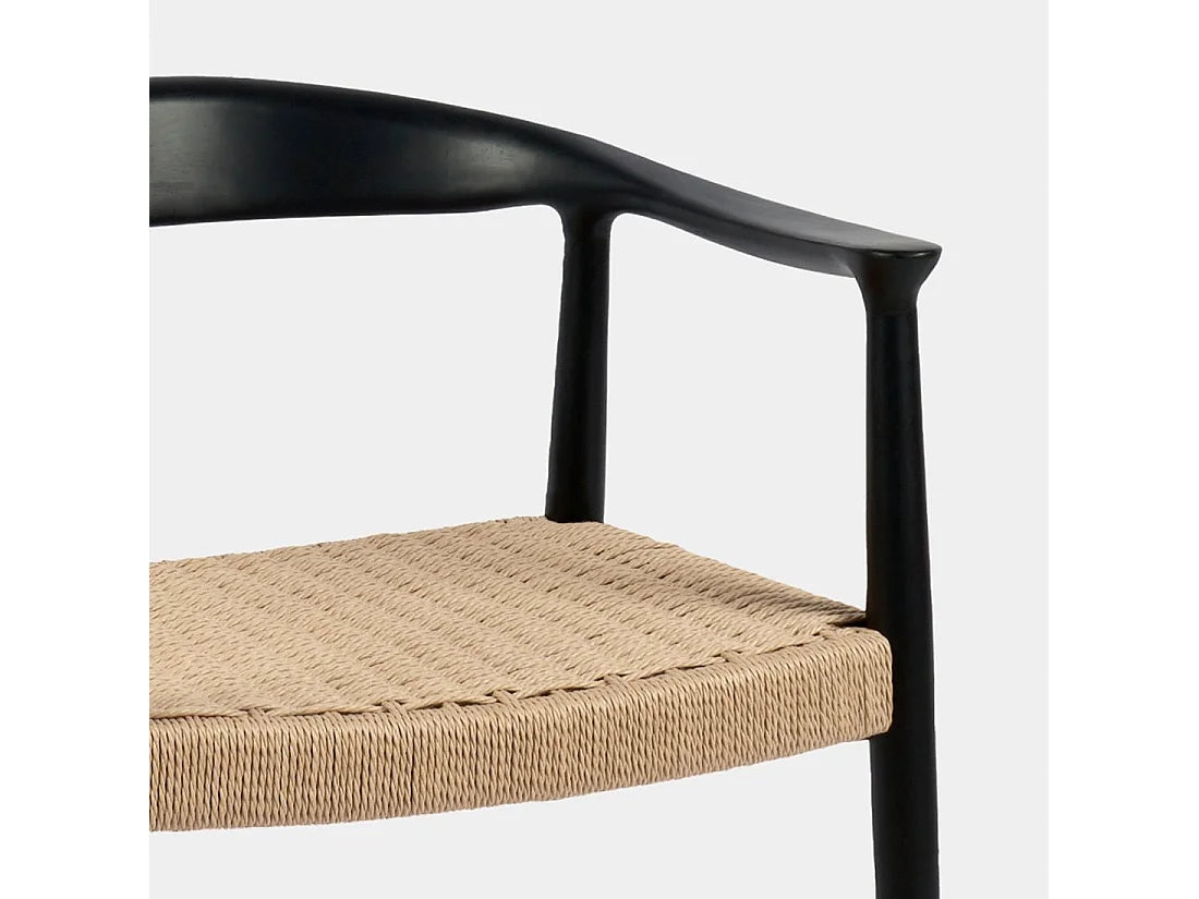Chaise Japandi Salle À Manger Massif Chêne - Comedor