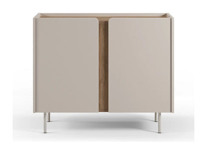 Buffet Bas Japandi Bois Et Métal - Boxy