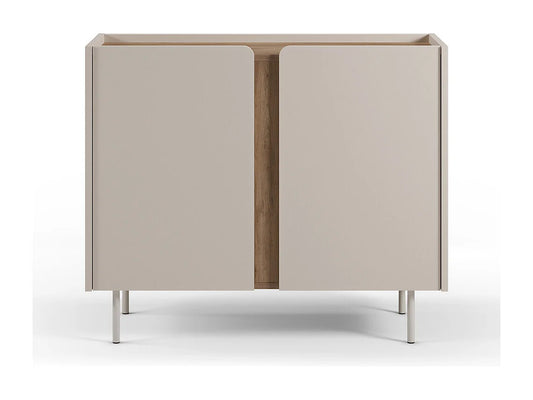 Buffet Bas Japandi Bois Et Métal - Boxy